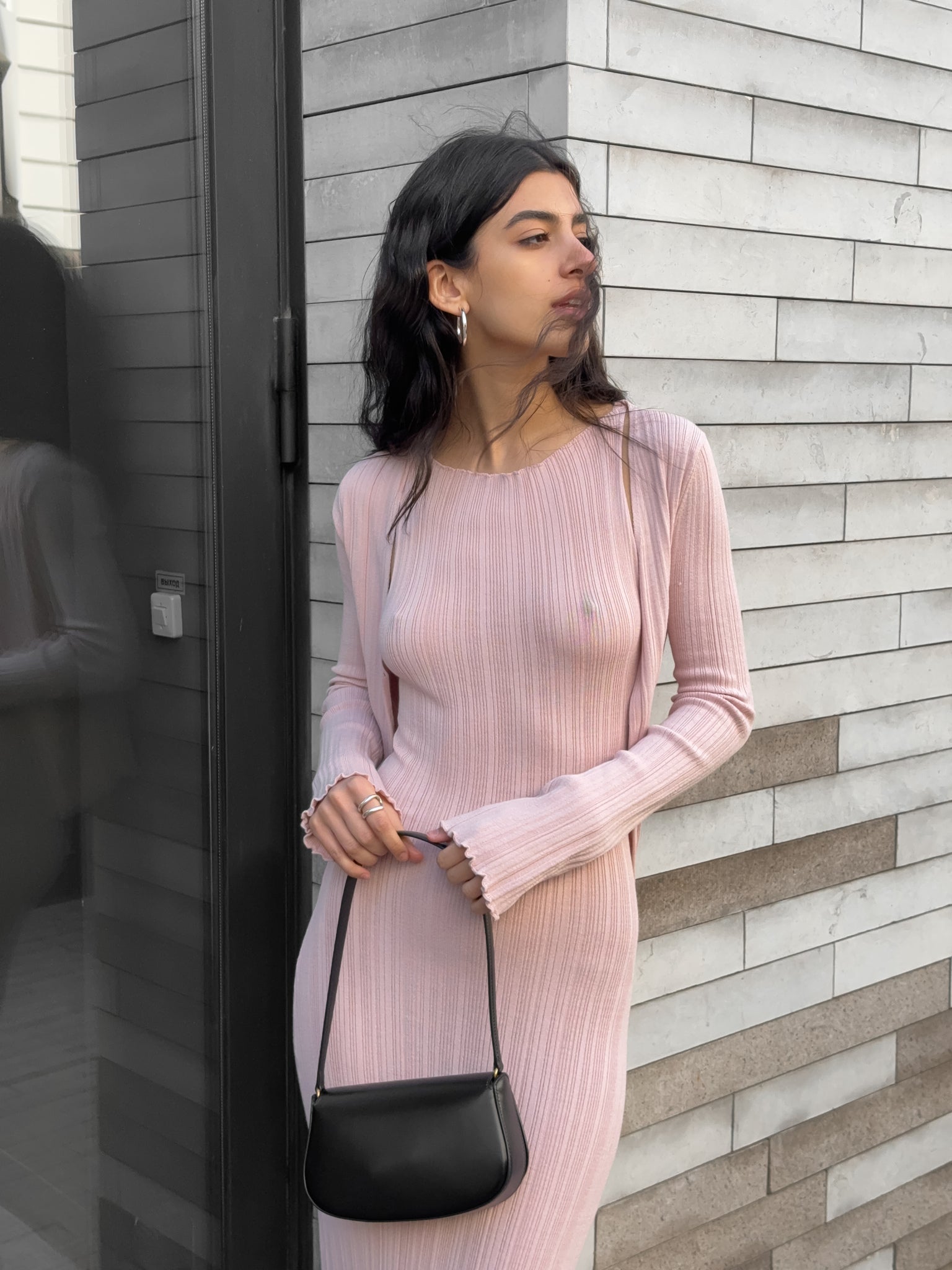 SATI dress, powder