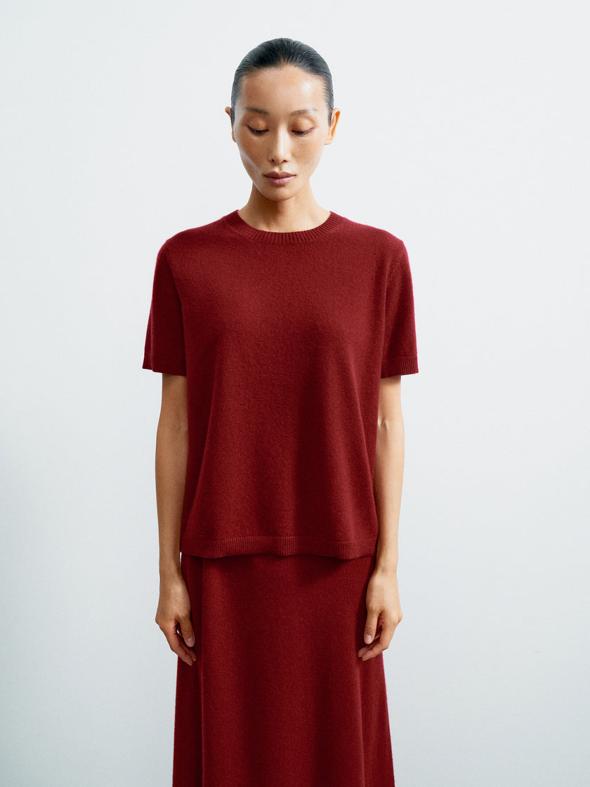 ALINA jumper, burgundy
