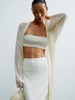 NOOR cardigan , ivory