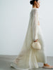 NOOR cardigan , ivory
