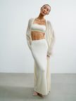 NOOR cardigan , ivory
