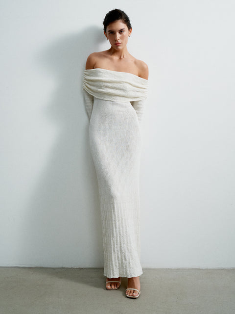 DAVIDA dress, milk