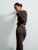 SHANTY skirt, chocolate