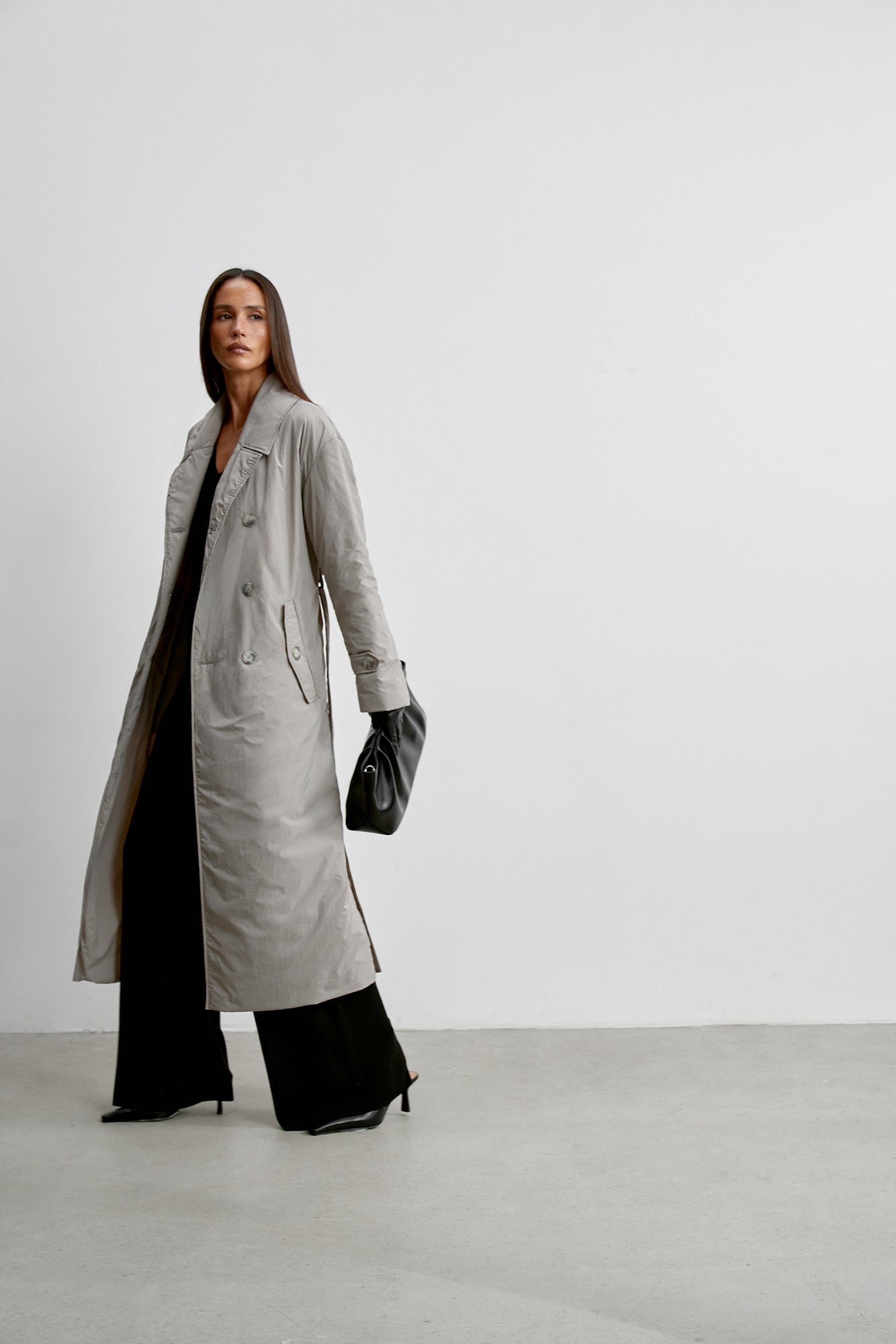 VANESSA lightweight down jacket, mocha