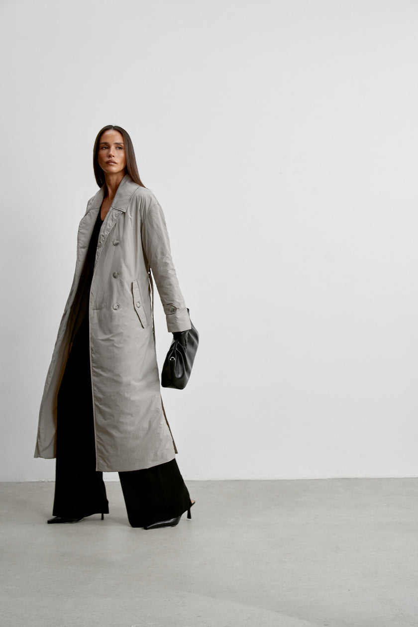 VANESSA lightweight down jacket, mocha