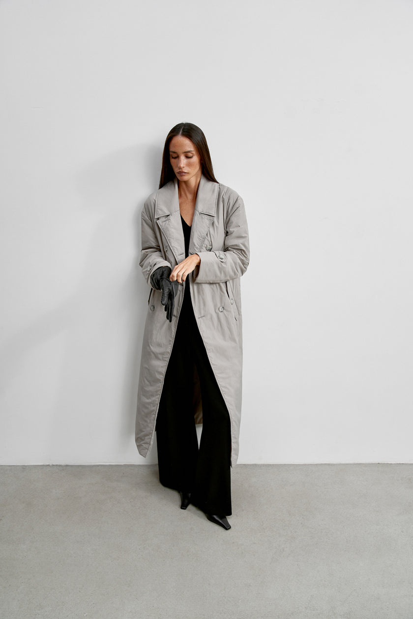 VANESSA lightweight down jacket, mocha