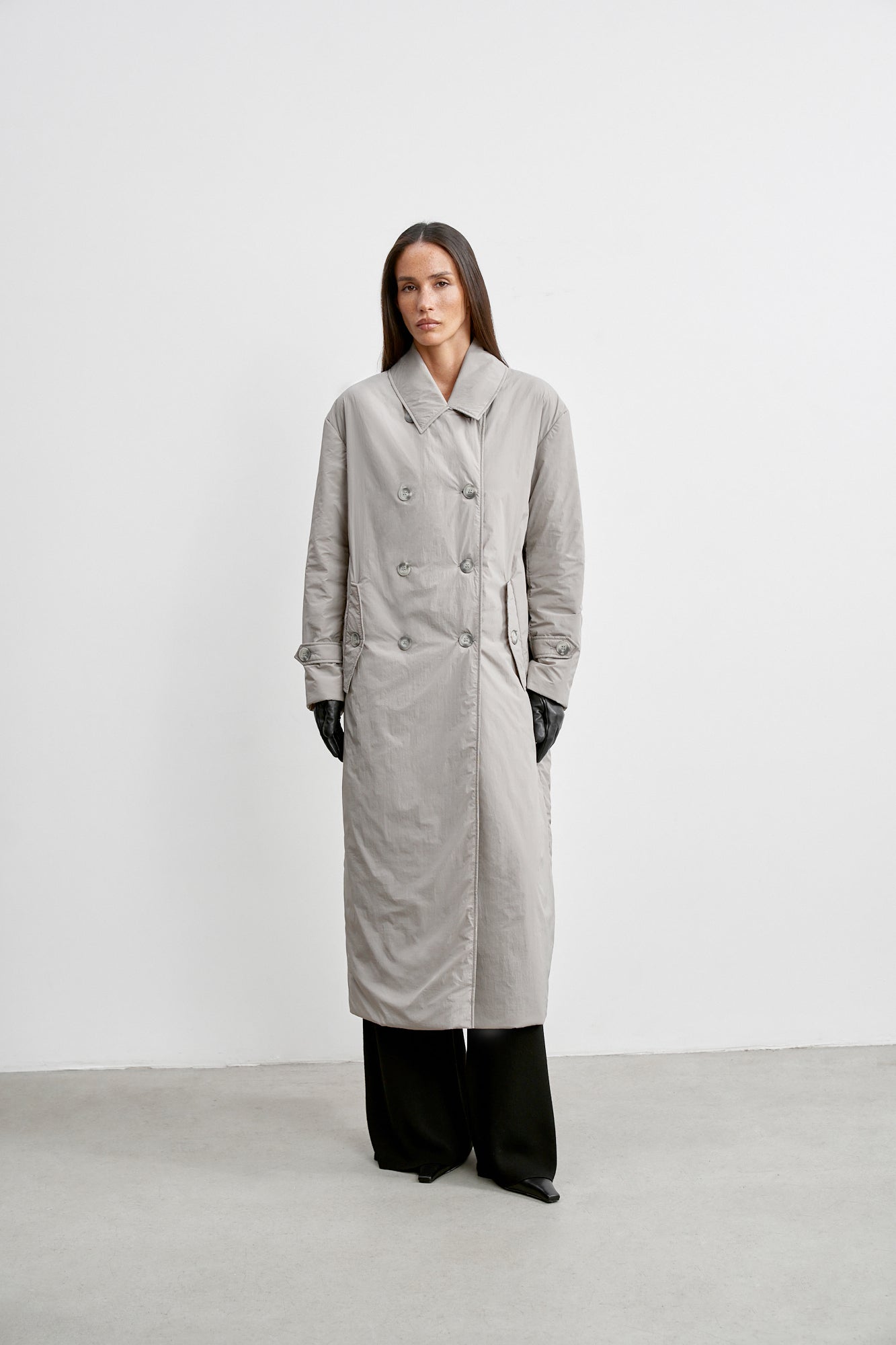 VANESSA lightweight down jacket, mocha