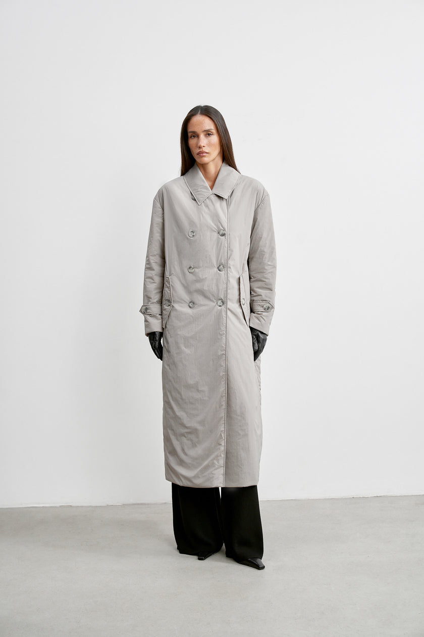 VANESSA lightweight down jacket, mocha