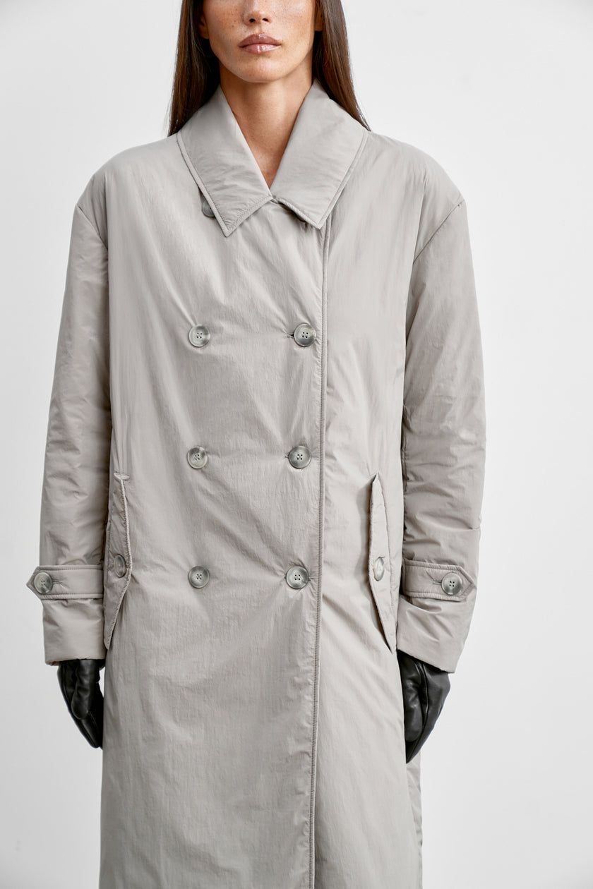 VANESSA lightweight down jacket, mocha