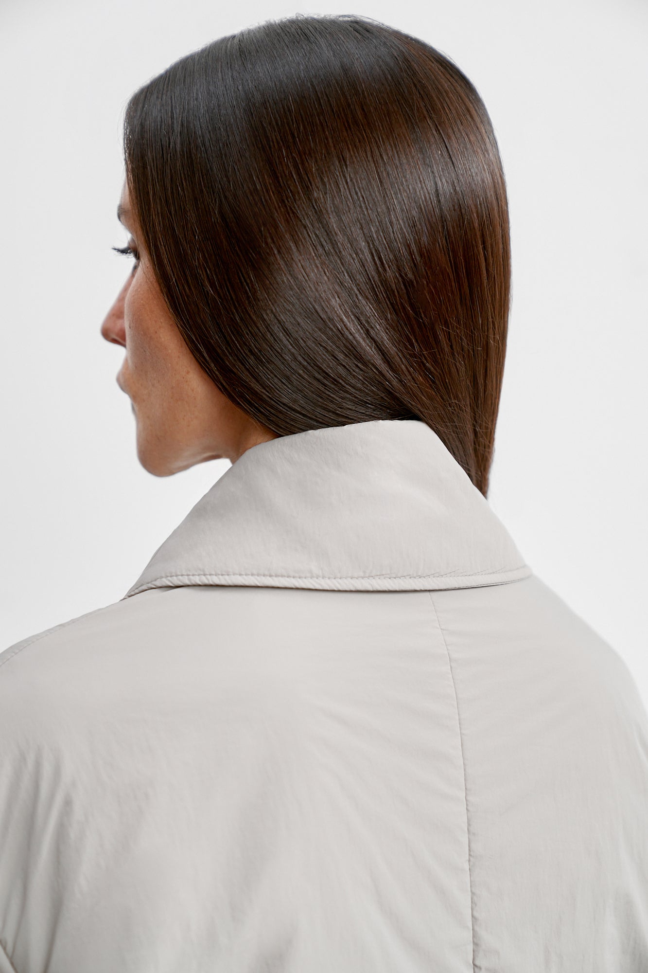 VANESSA lightweight down jacket, mocha