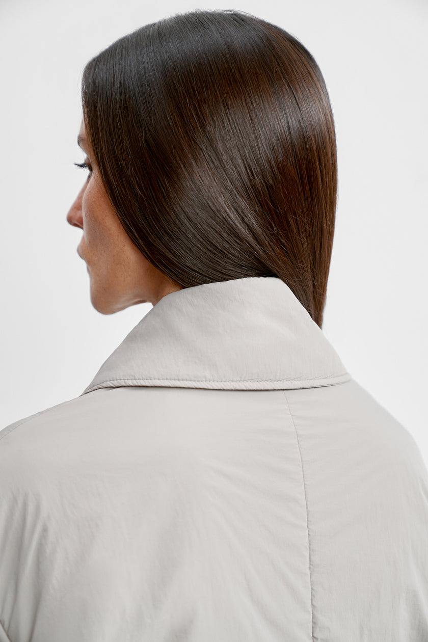 VANESSA lightweight down jacket, mocha