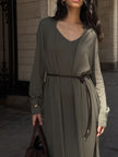 NARINA cardigan, khaki