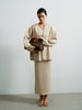 VALERA top, beige