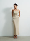 VALERA top, beige