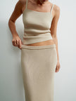 VALERA top, beige