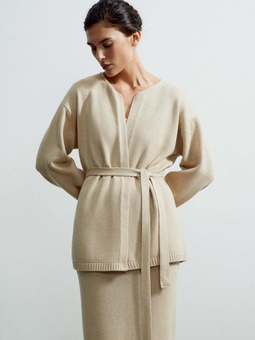 VALERA cardigan, beige
