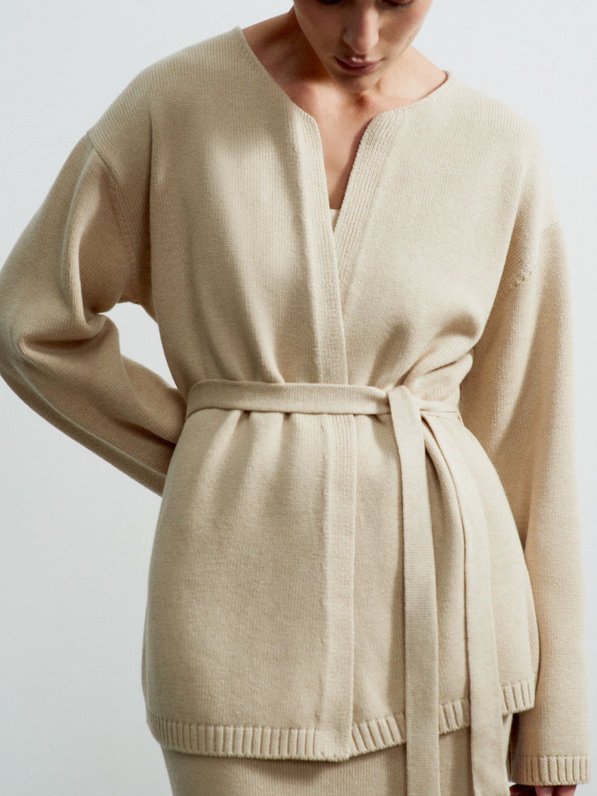 VALERA cardigan, beige