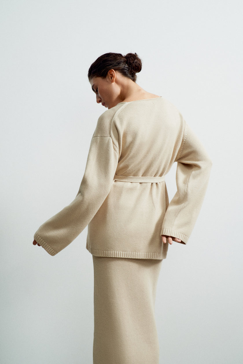 VALERA cardigan, beige