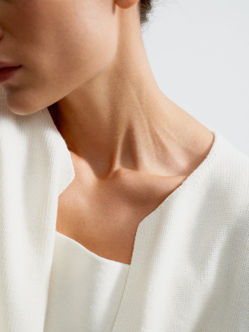 VALERA cardigan, milk