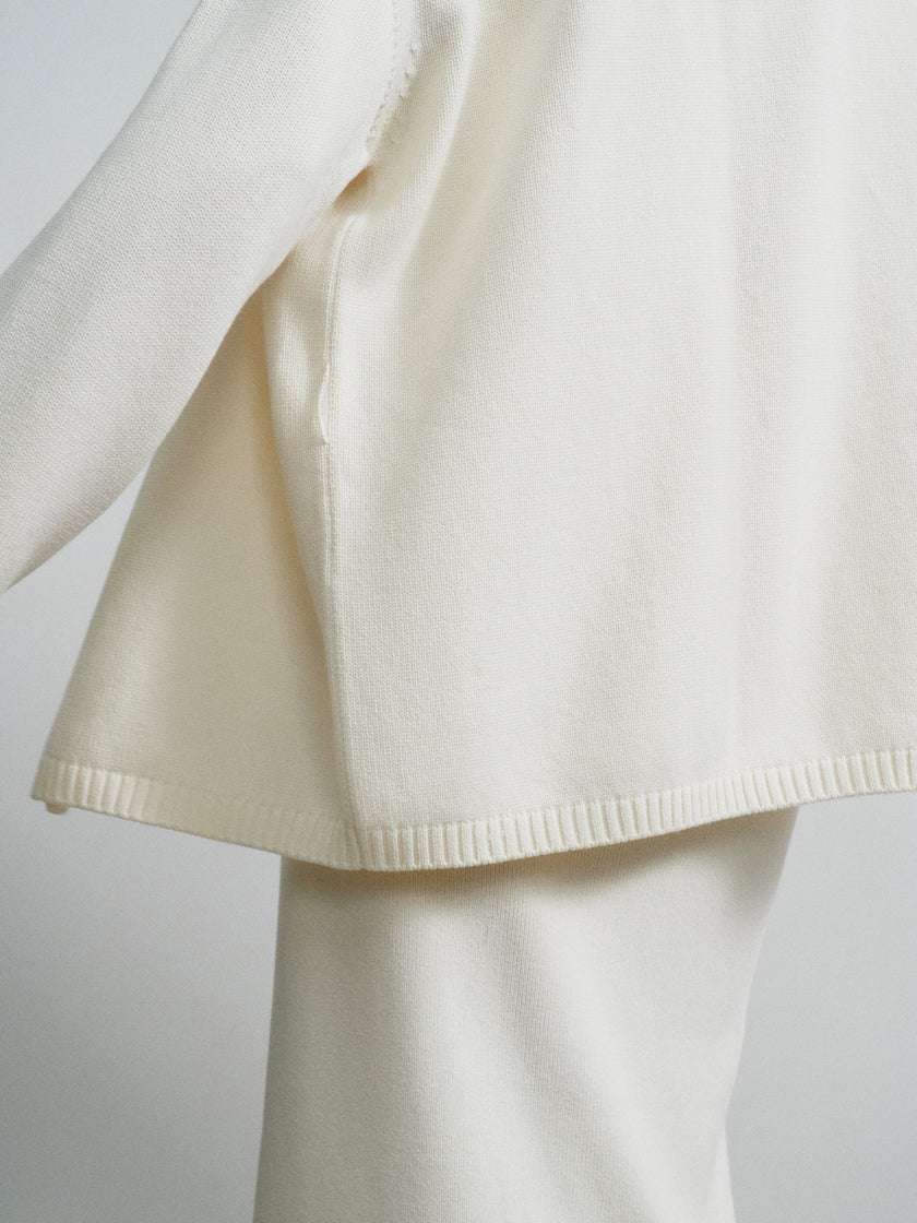 VALERA cardigan, milk