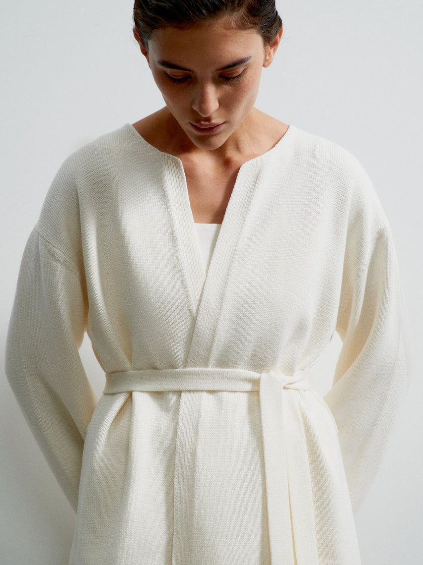 VALERA cardigan, milk