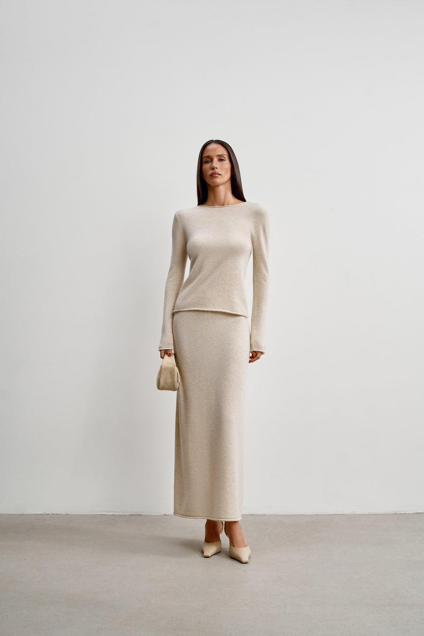 ISABEL jumper, beige