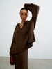 ANDREA jumper, chocolate