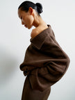 ANDREA jumper, chocolate
