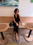 KHAYAL vest, black