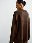 ANDREA jumper, chocolate