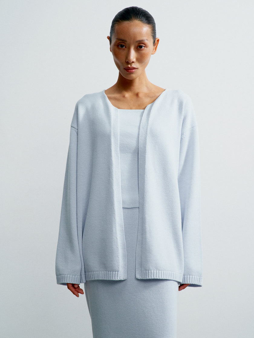 VALERA cardigan, light blue