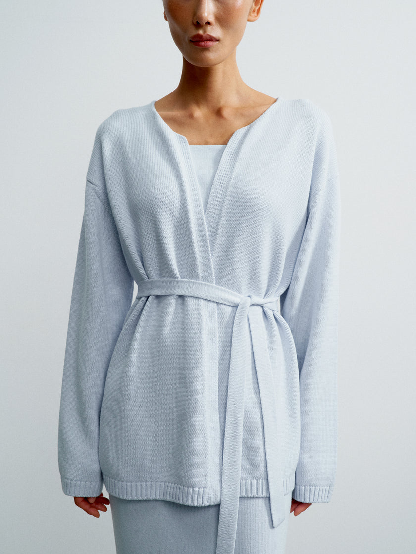 VALERA cardigan, light blue
