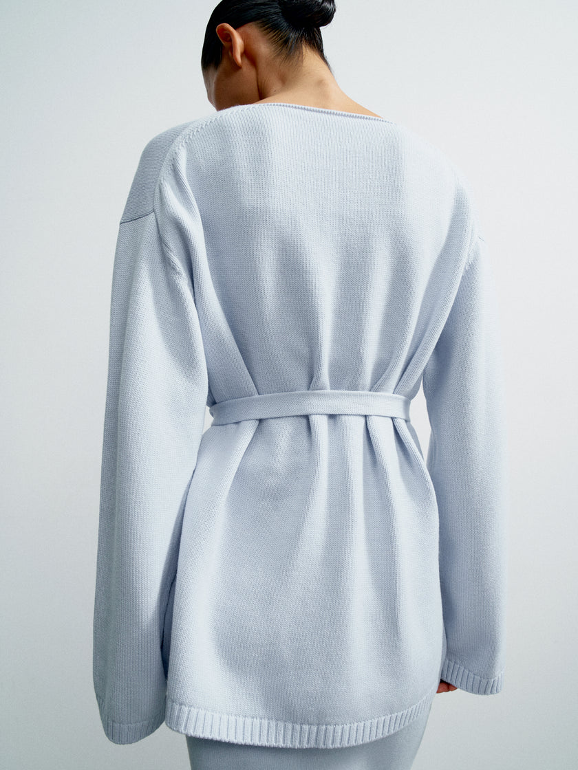 VALERA cardigan, light blue