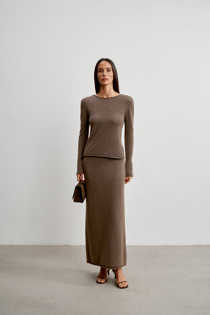 ISABEL jumper, chocolate