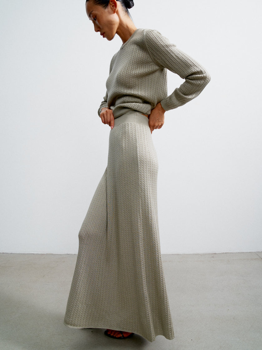 SHANTY skirt, gray-beige