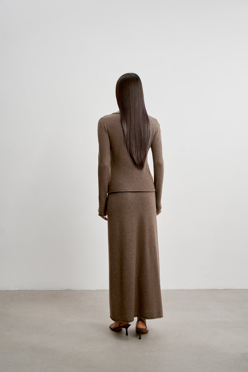 ISABEL skirt, chocolate