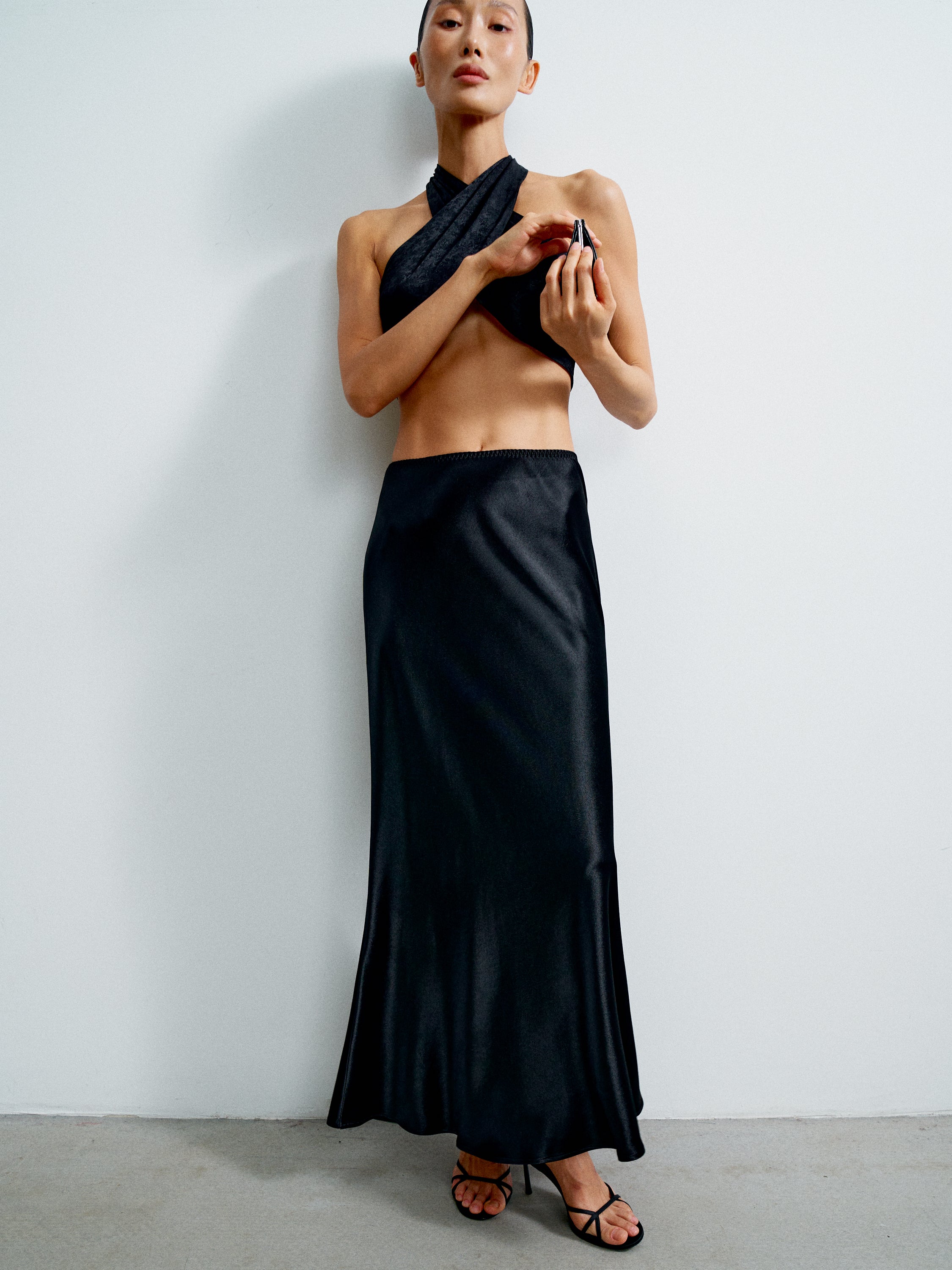 LAUREL skirt, black