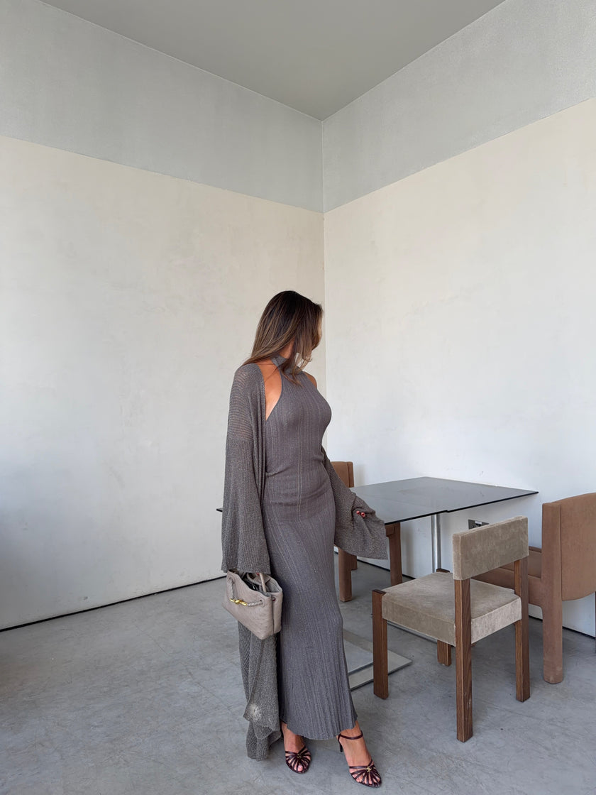 IREN dress, ardesia