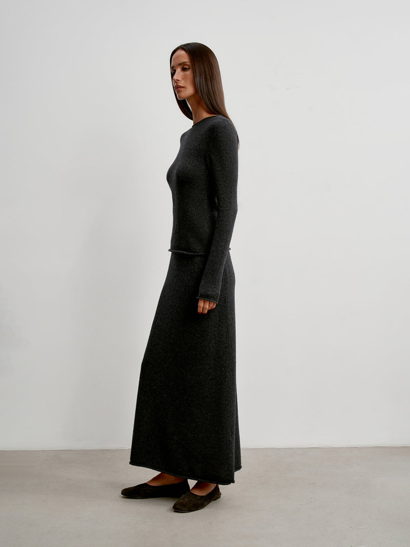 ISABEL skirt, anthracite