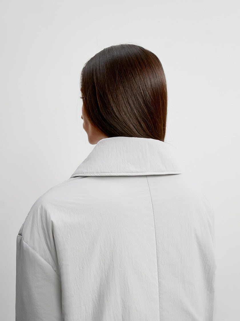 VANESSA lightweight down jacket, light gray