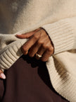 AMANDA basic sweater, beige