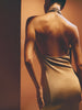 EVELYN dress, gold