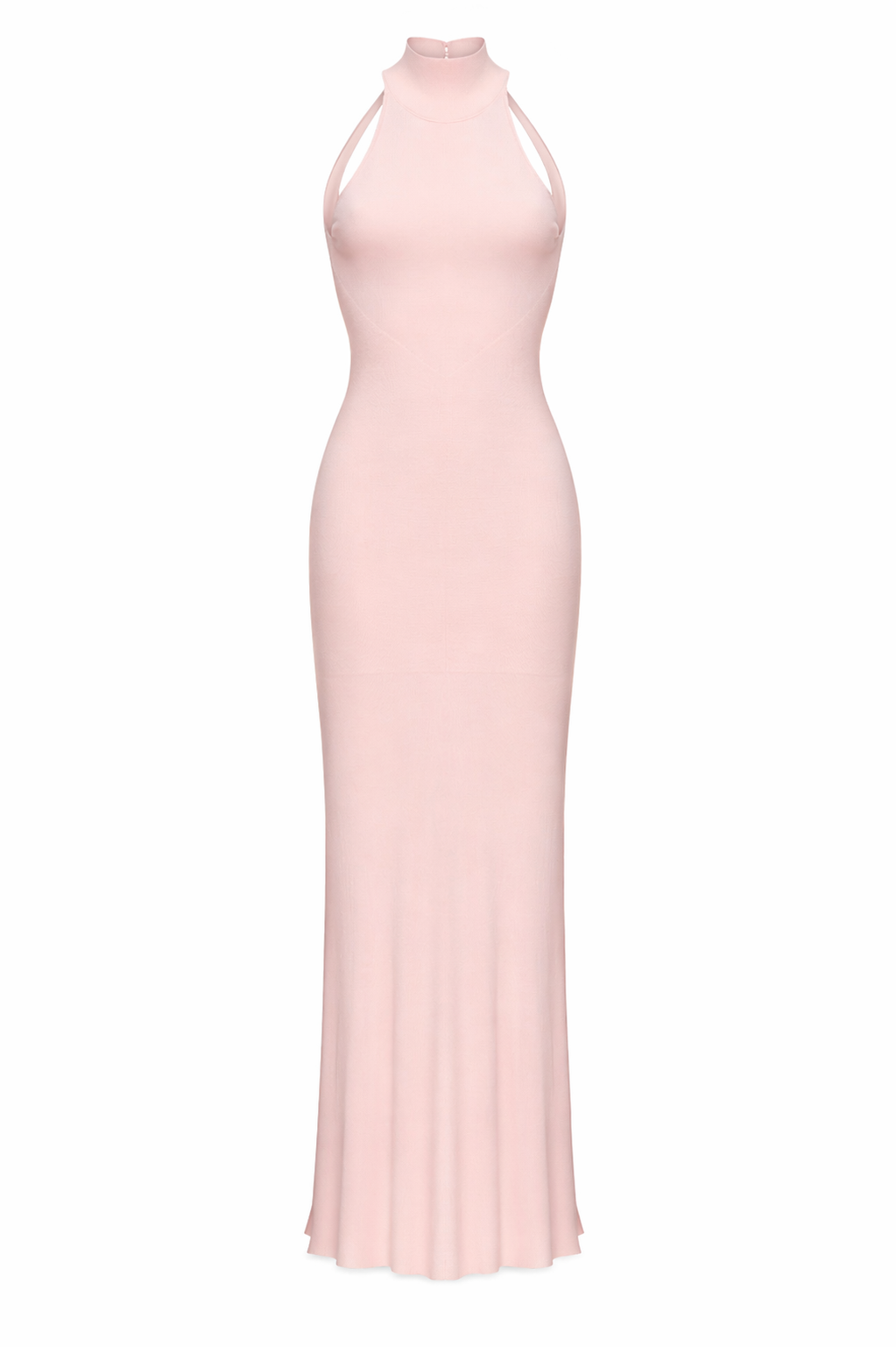 ESSENTIAL open-back dress, pink