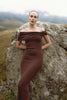 LEVANA dress, chocolate