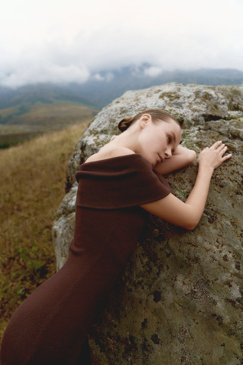 LEVANA dress, chocolate