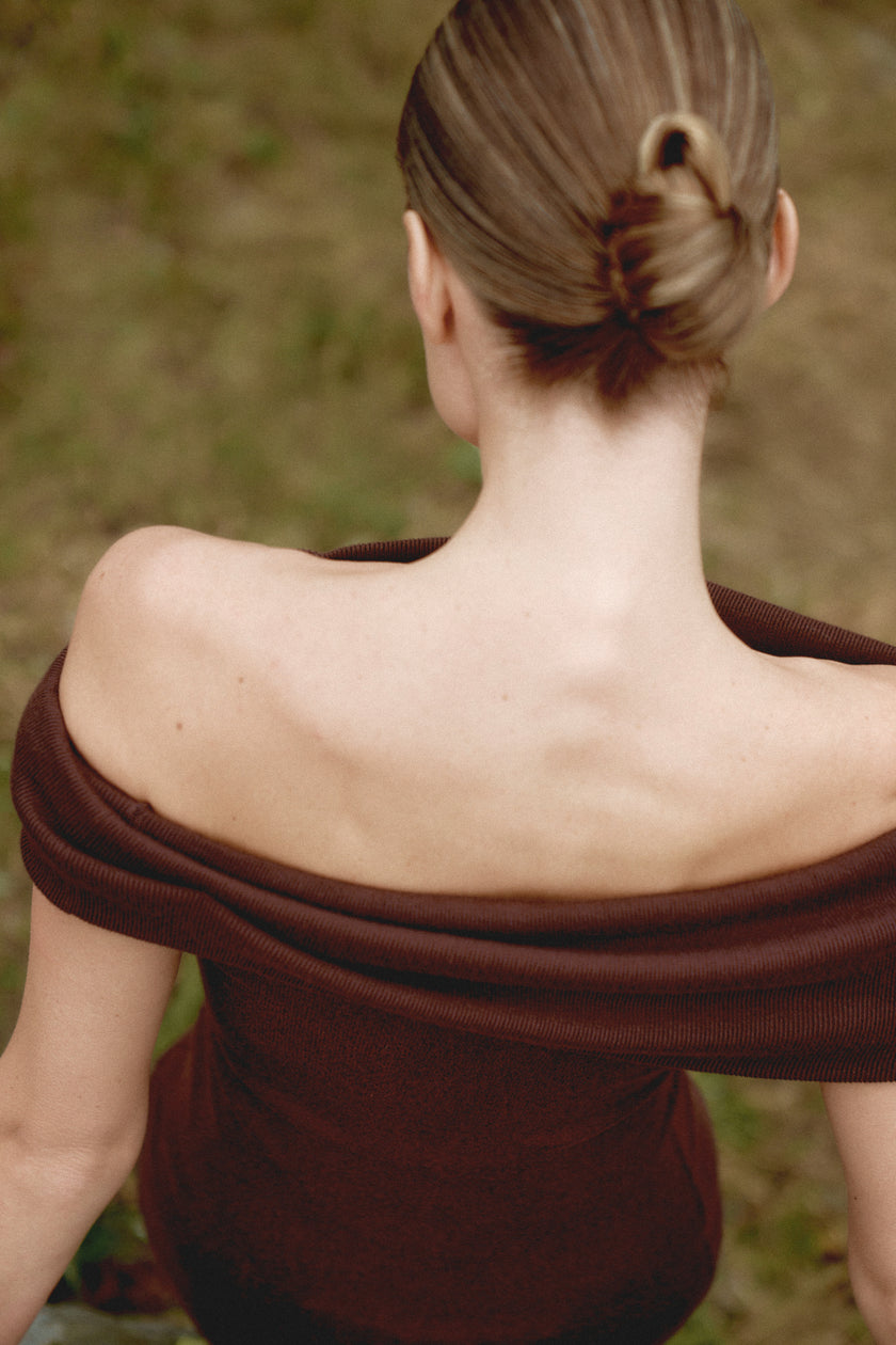 LEVANA dress, chocolate