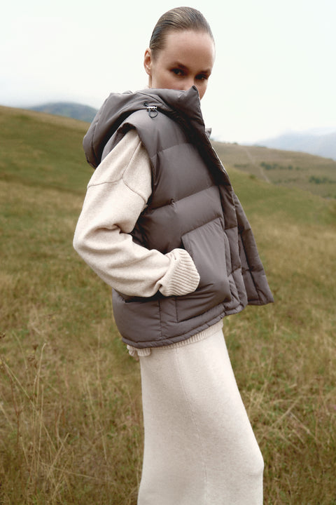 BECKY vest, mocha