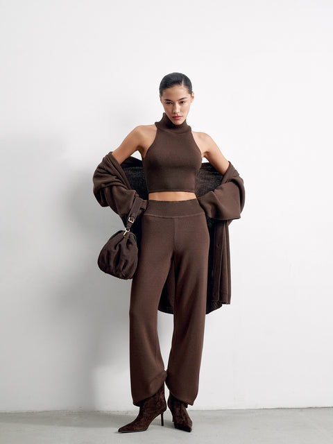 ANDREA pants, chocolate