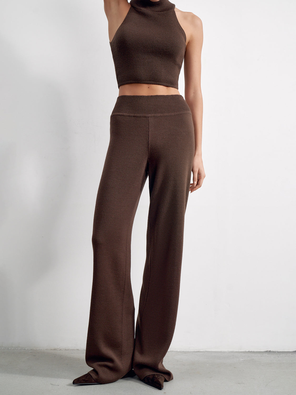 ANDREA pants, chocolate