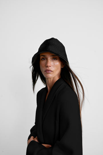 JESSI merino wool panama, powder